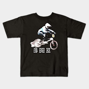 bmx race Kids T-Shirt